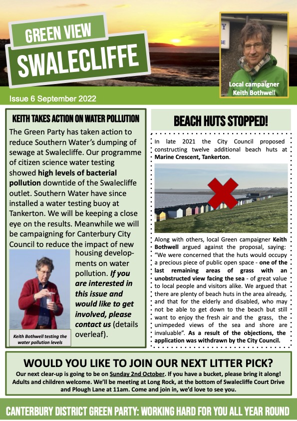 Swalecliffe Newsletter Sep22