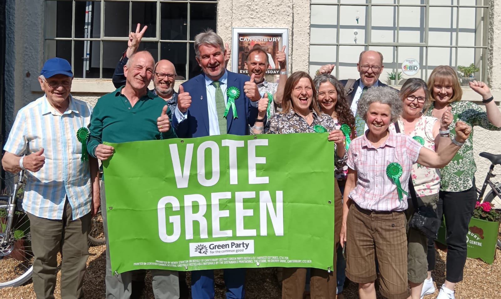 Green Wave in Whitstable: Historic Victory for Canterbury District Green Party!